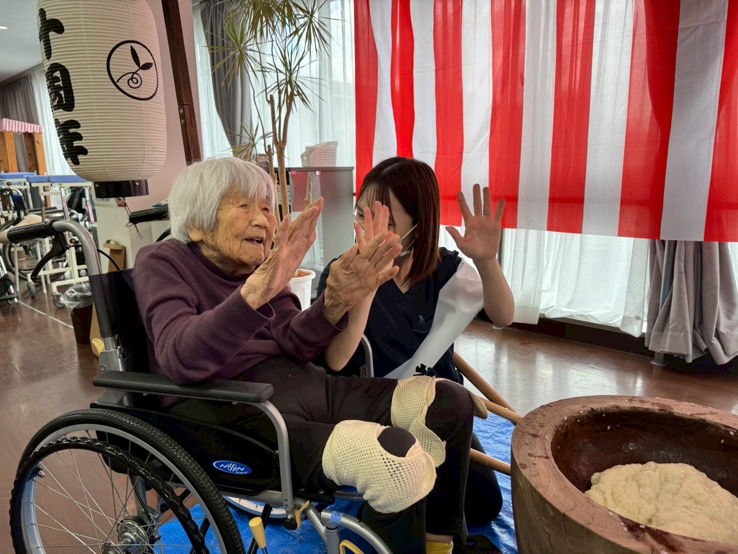 2025餅つき大会の様子　4