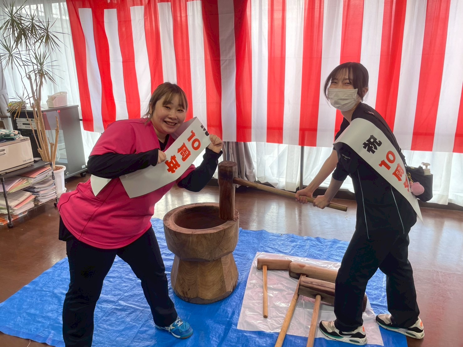 2025餅つき大会の様子　6