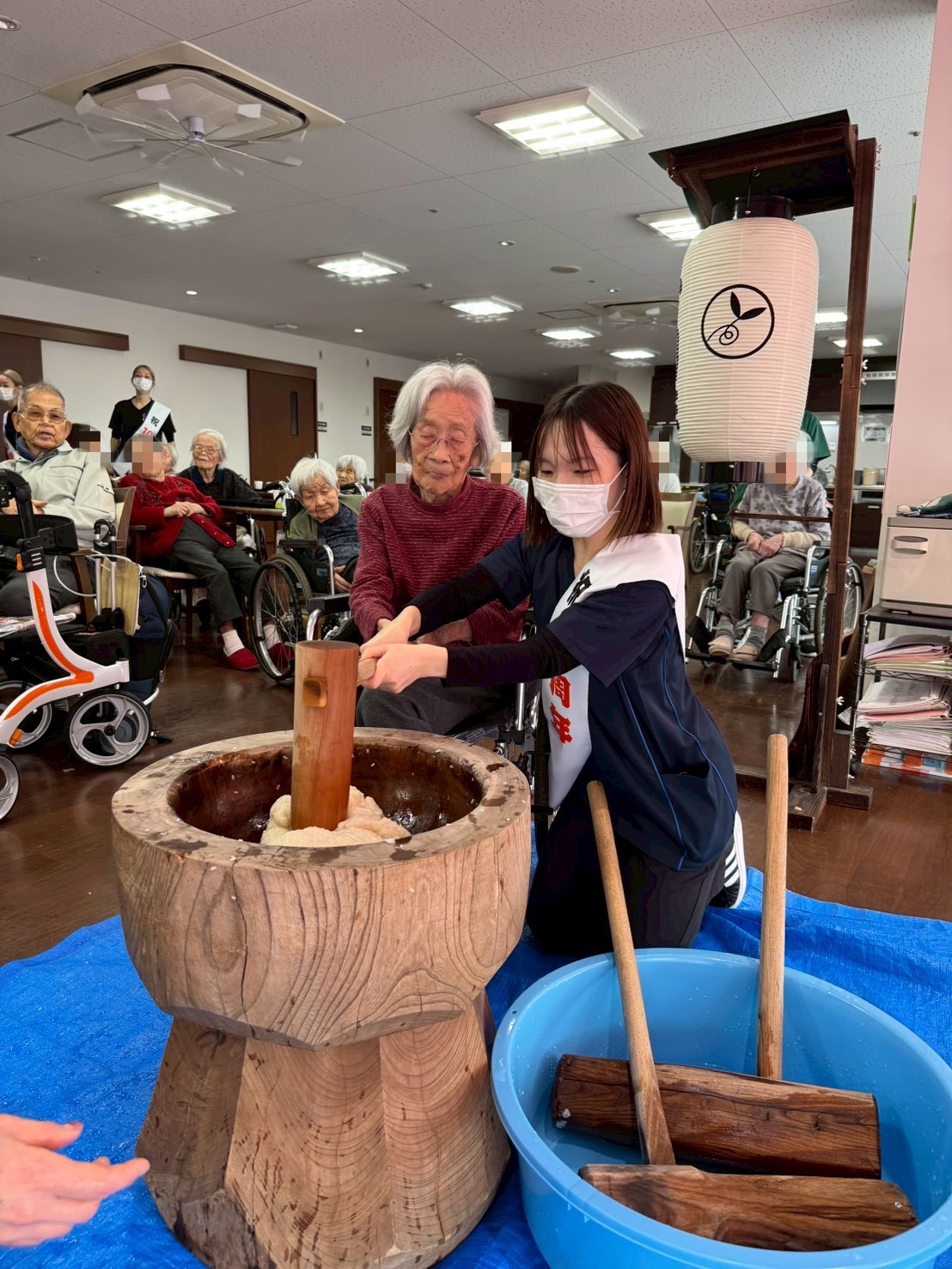 2025餅つき大会の様子　7